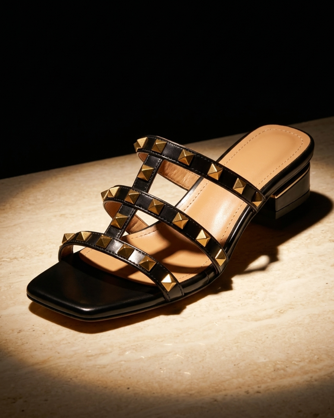 Roma Stud Sandal