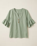 Adriana Ruffle Blouse