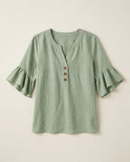 Adriana Ruffle Blouse