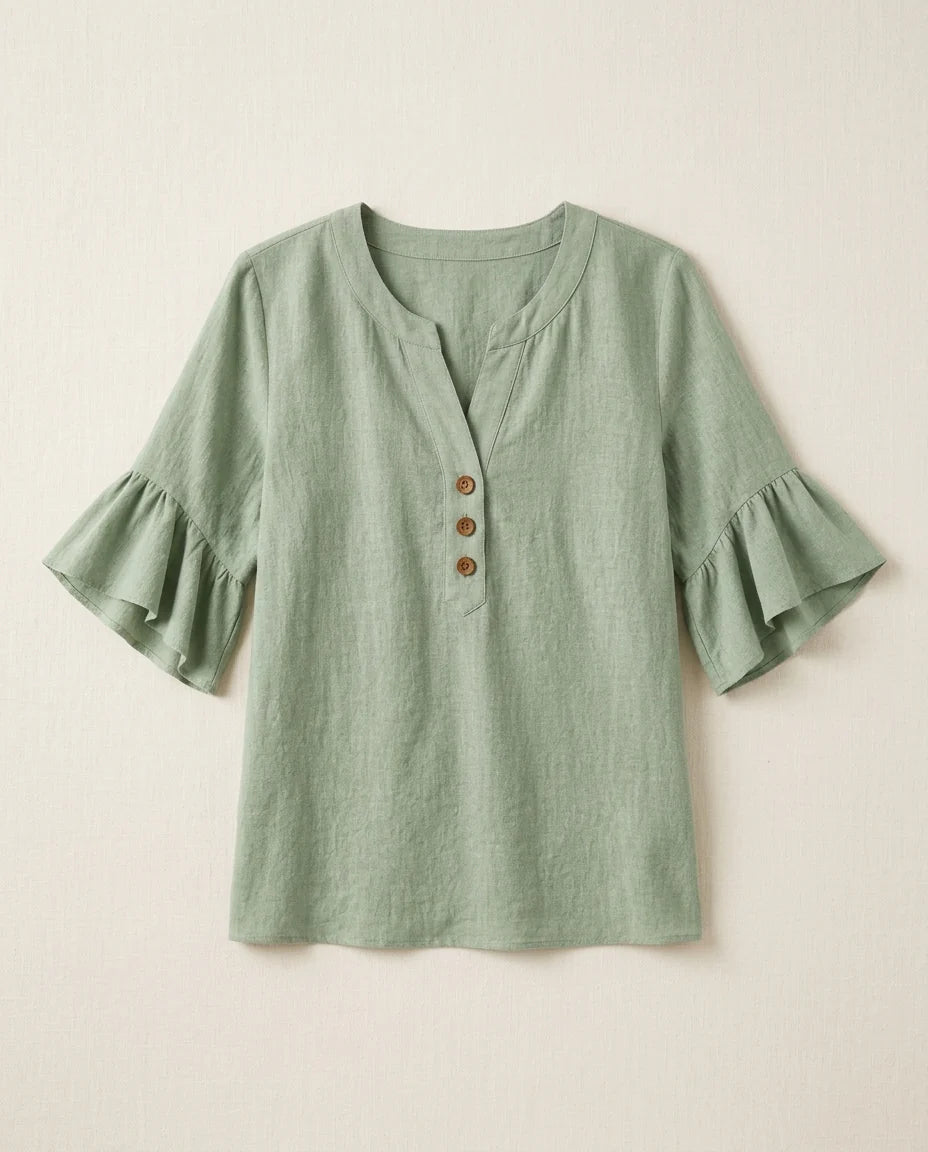 Adriana Ruffle Blouse