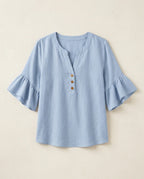 Adriana Ruffle Blouse
