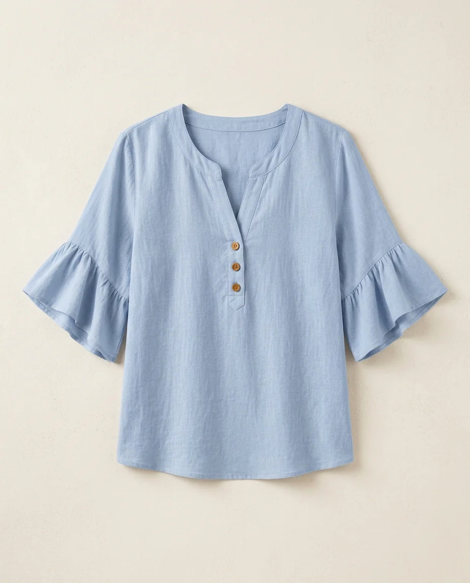Adriana Ruffle Blouse