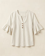 Adriana Ruffle Blouse