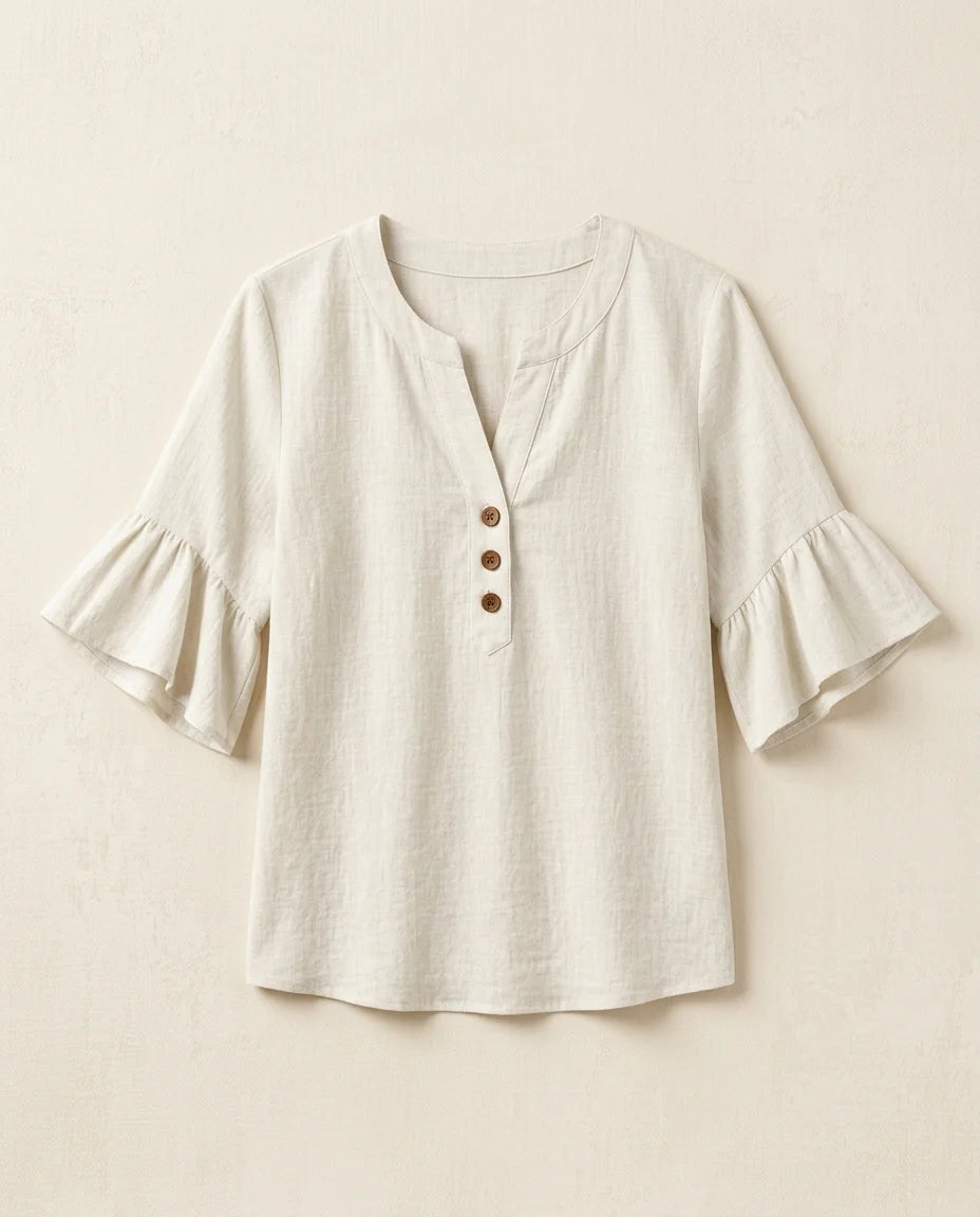 Adriana Ruffle Blouse