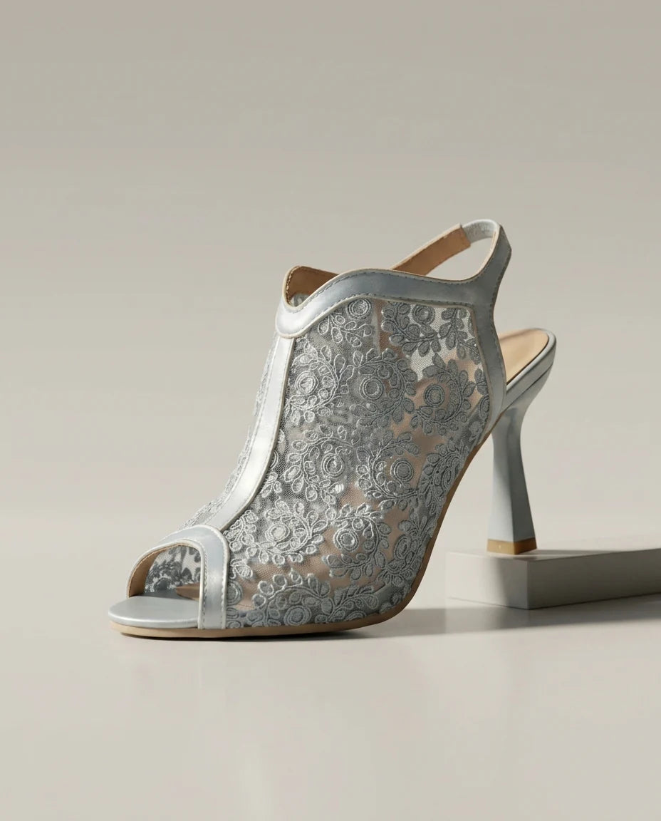 Bella Floral Heels