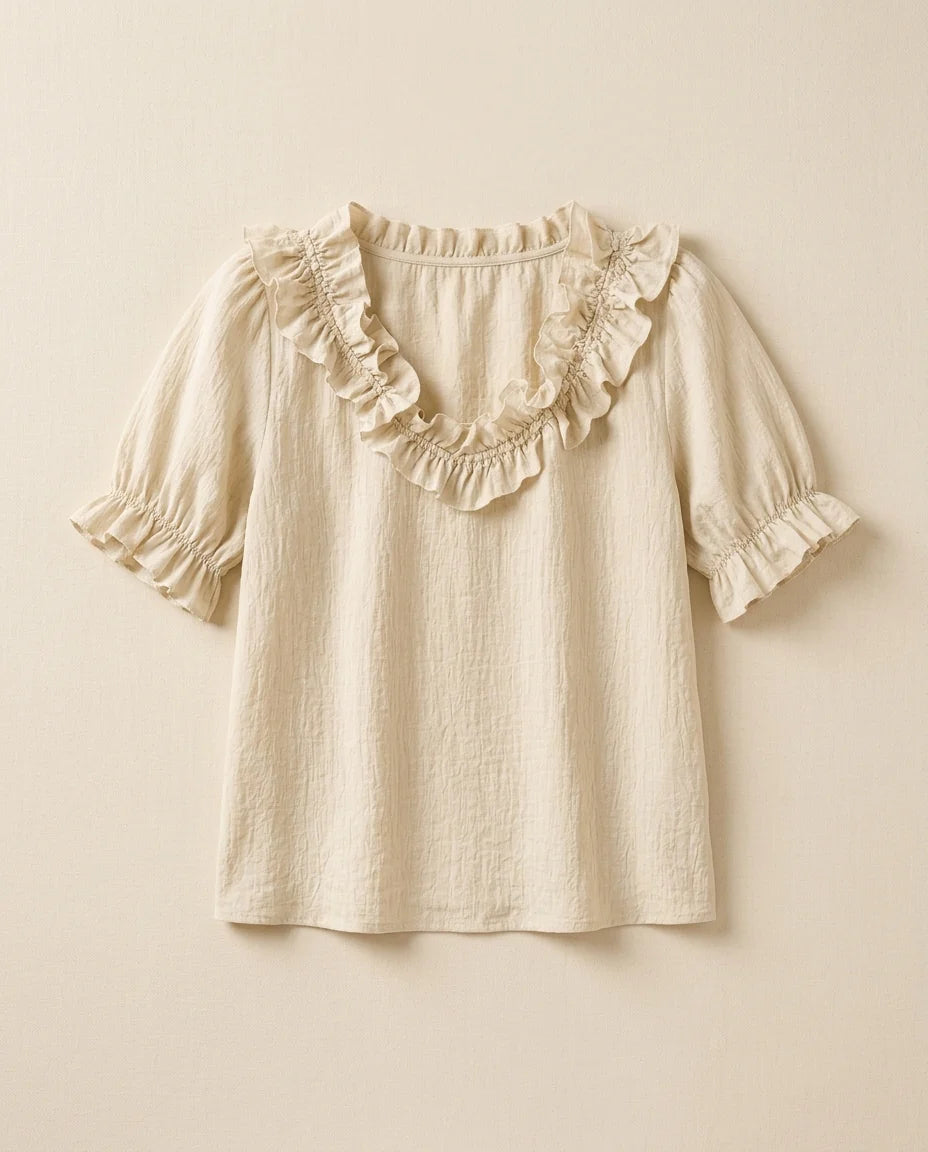 Rea Ruffle Blouse