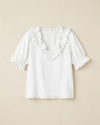 Rea Ruffle Blouse