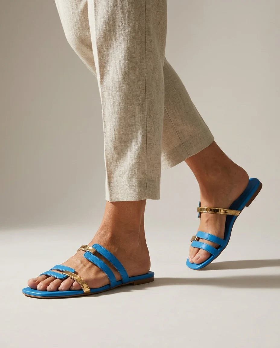 Claira Leather Sandal