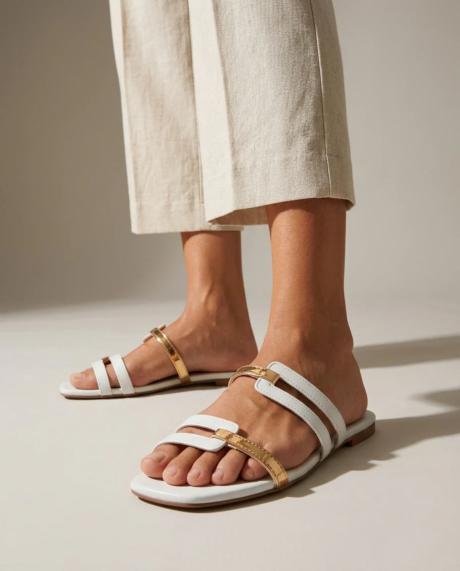 Claira Leather Sandal