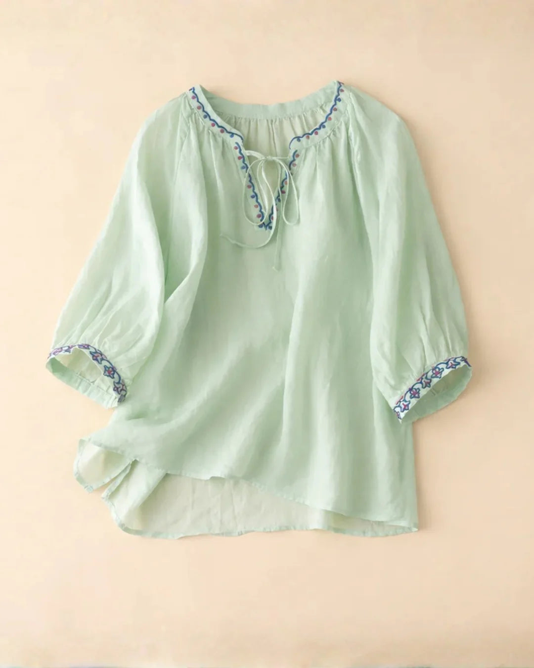 Ella Linen Blouse