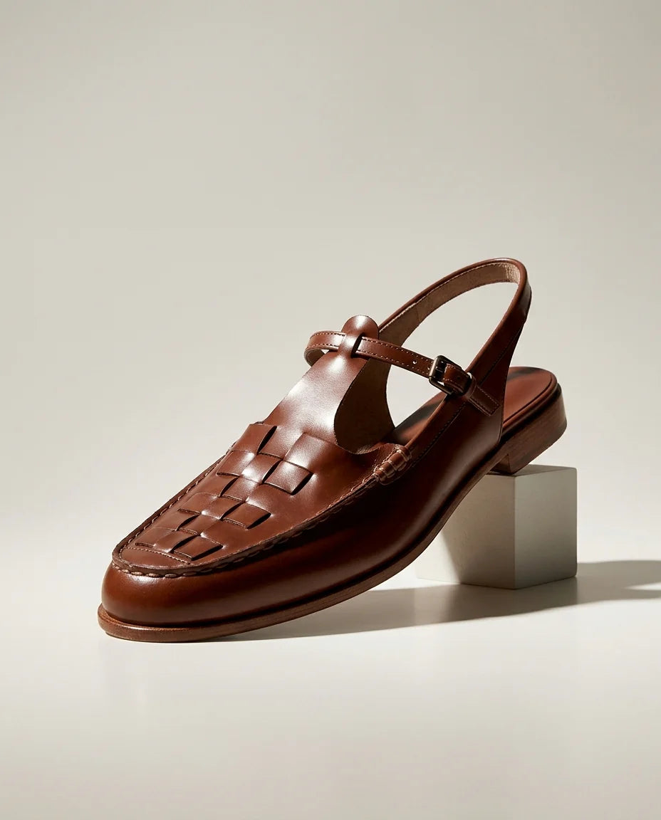 Pimara Leather Sandal